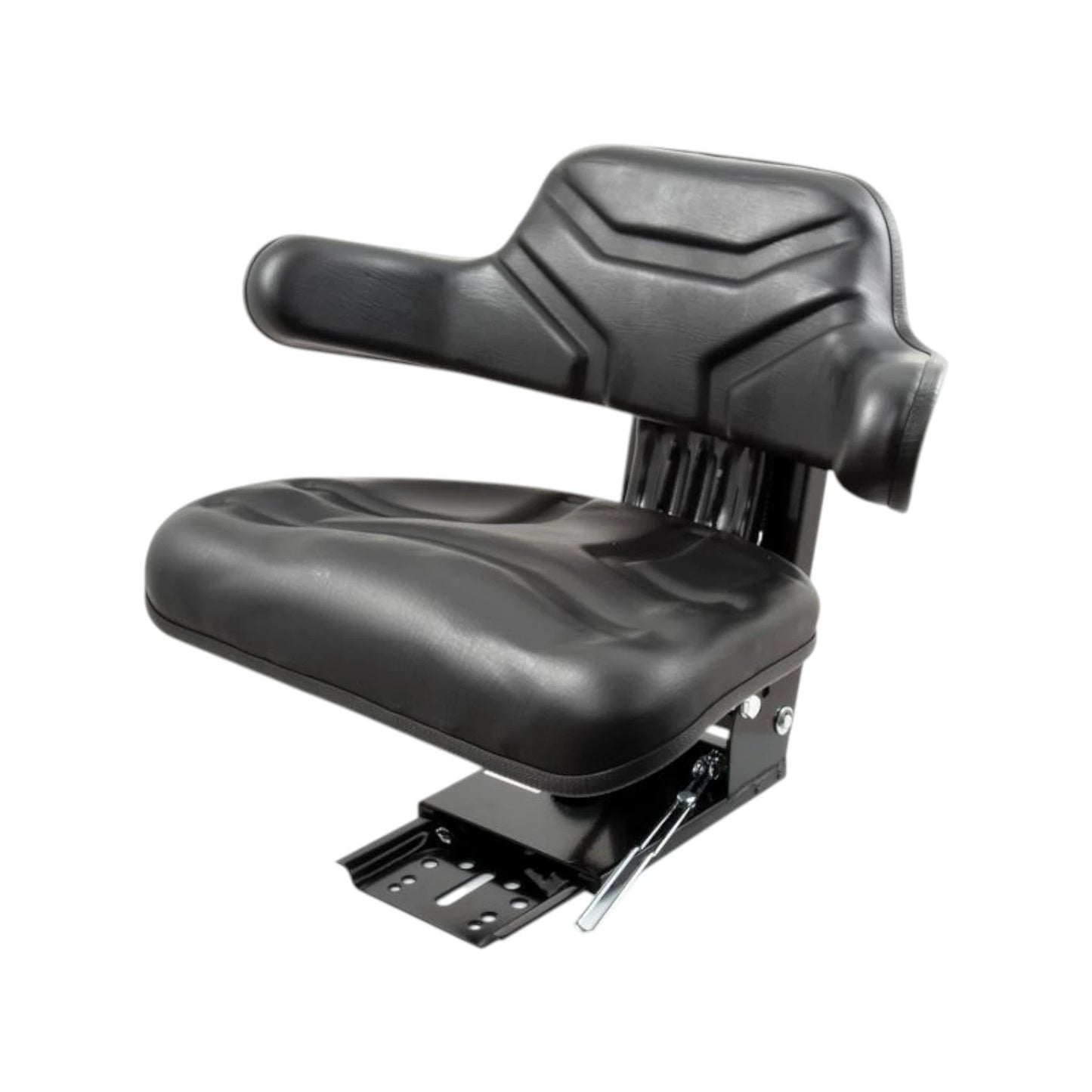 Mechanisch gefederter Sitz schwarz