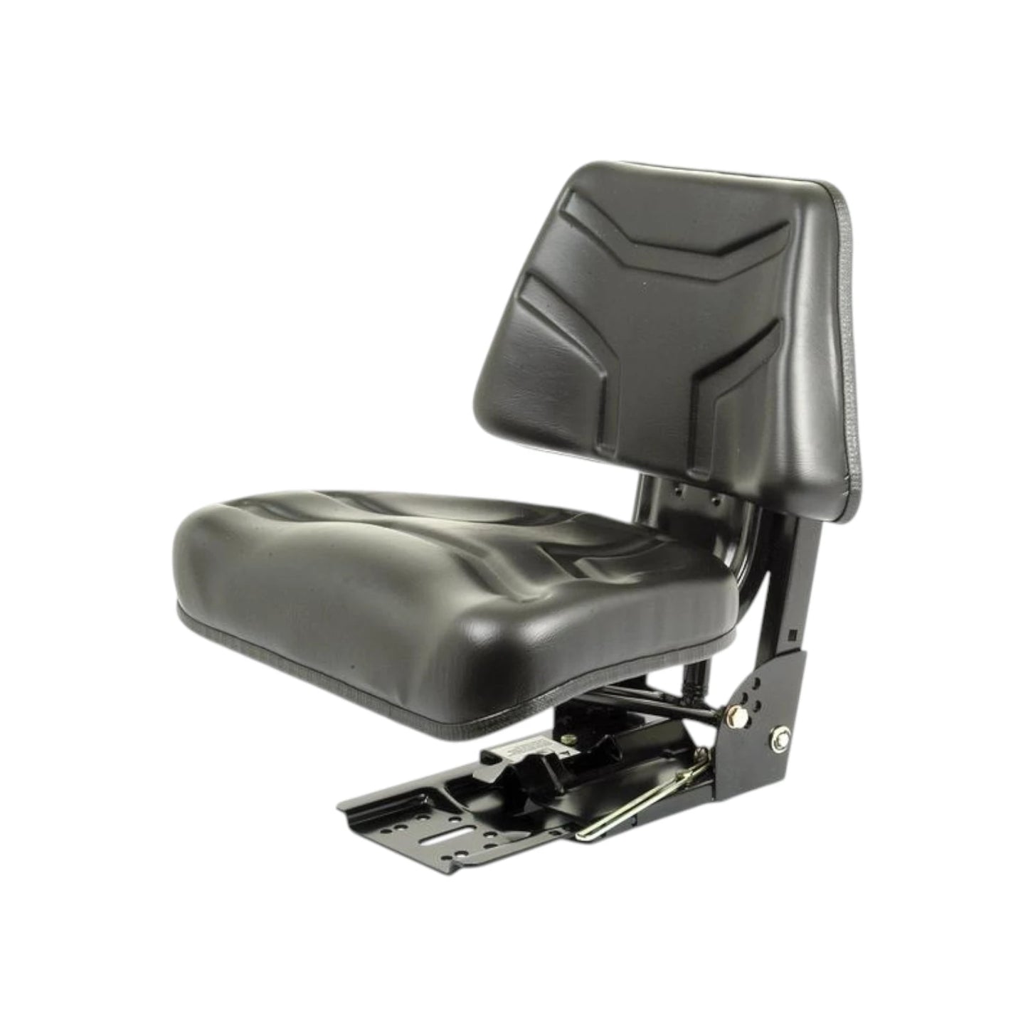 Mechanisch gefederter Sitz schwarz