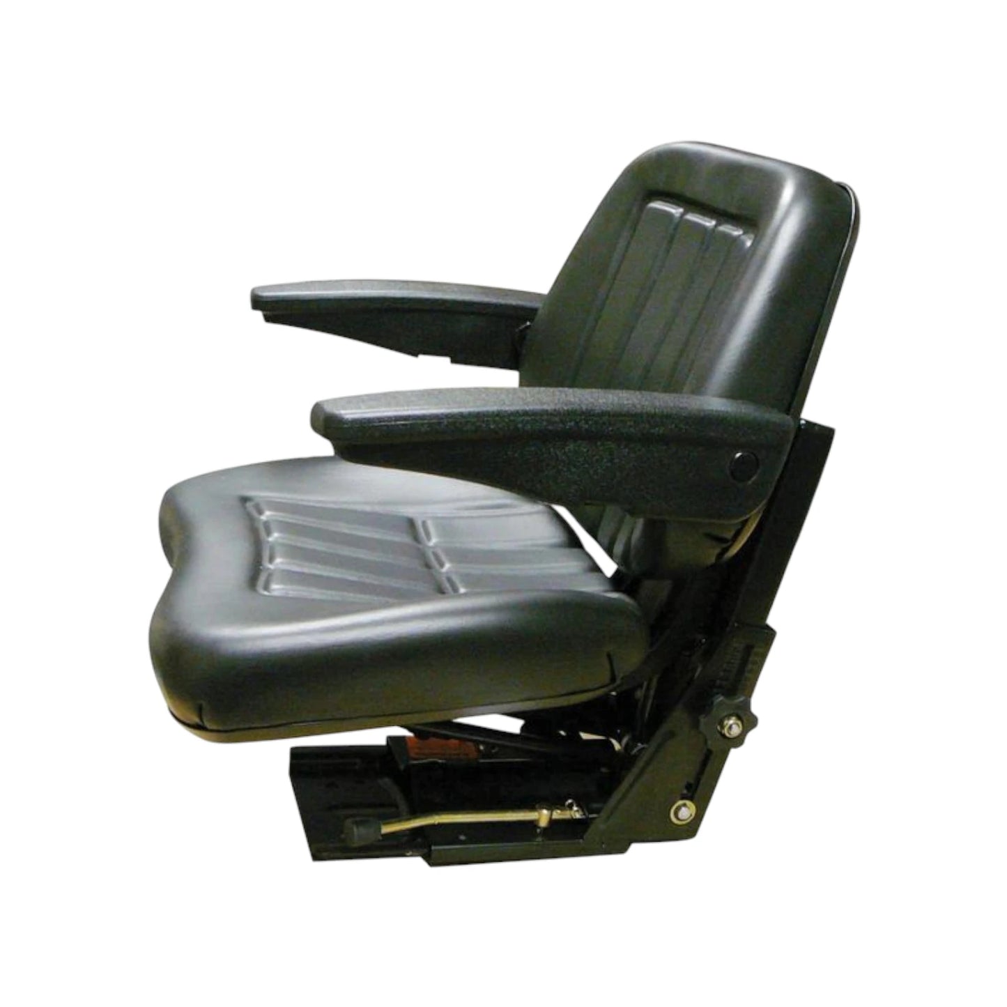 Mechanisch gefederter Sitz schwarz